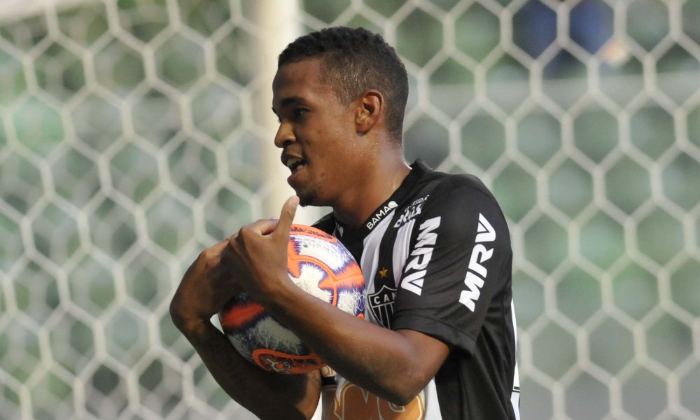 Alerrandro comemora gol pelo Atlético em 2019 - (foto: Juarez Rodrigues/EM/D.A Press)
