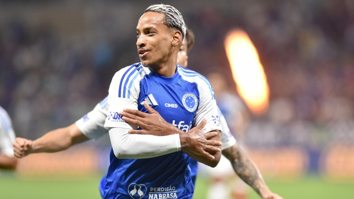 Matheus Pereira, meio-campista do Cruzeiro (foto: Ramon Lisboa/EM/D.A Press)