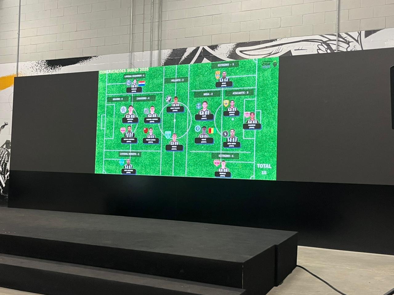 As contratações do sub-20 do Atlético na gestão de Luiz Carlos de Azevedo - (foto: Lucas Bretas/No Ataque)