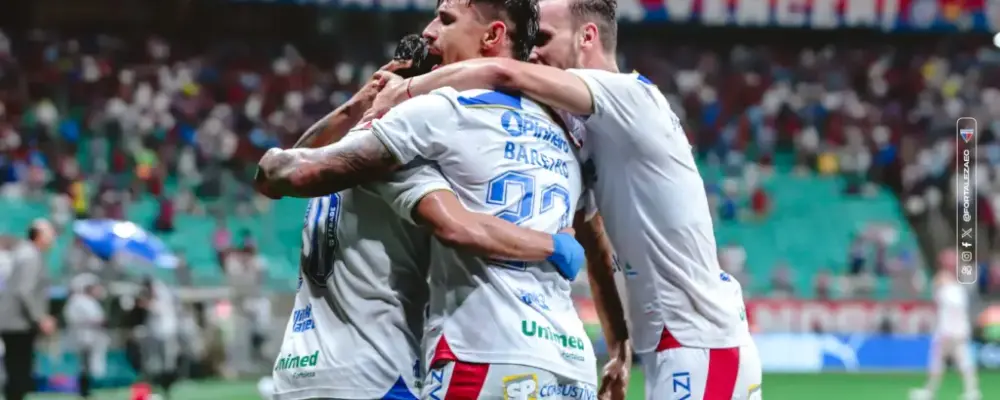 Bahia 2 x 3 Fortaleza – Tricolor da Pici vence clássico e se aproxima do Santos
