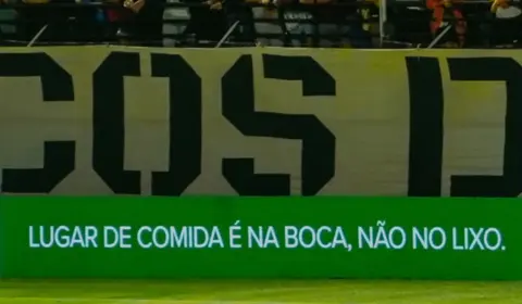 CBF e Pacto Contra a Fome lançam ação contra desperdício nos estádios