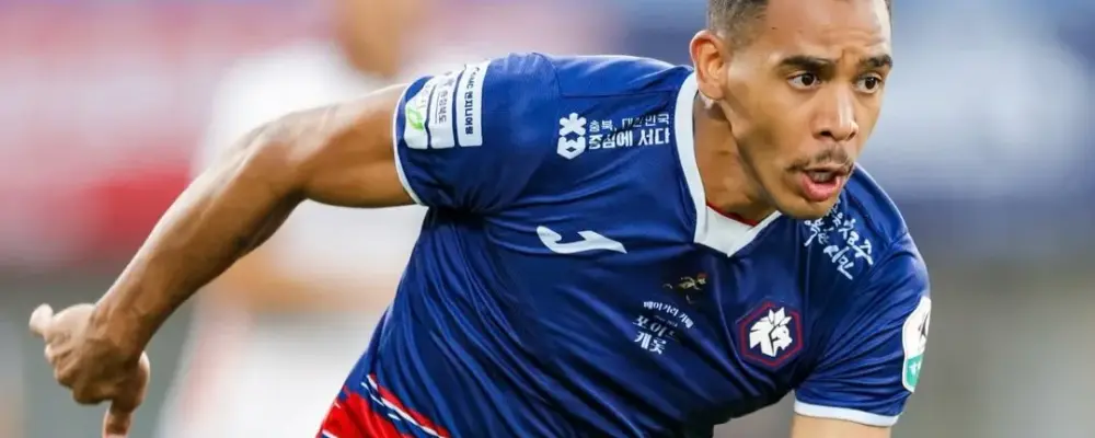 Sport faz sondagem por atacante que está na Coreia do Sul