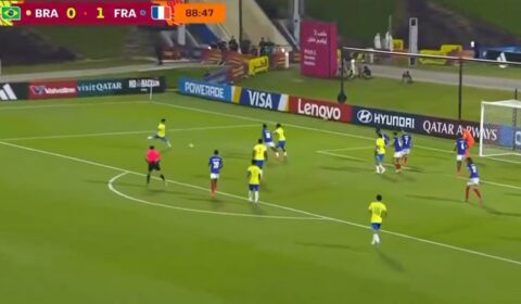 Atacante do Cruzeiro marca belo gol para o Brasil no Mundial Sub-17; veja