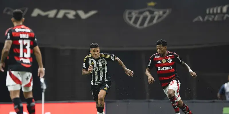 Atlético-MG 1 x 1 Flamengo – Rubro-Negro vê titulo adiado, mas está cada vez mais perto
