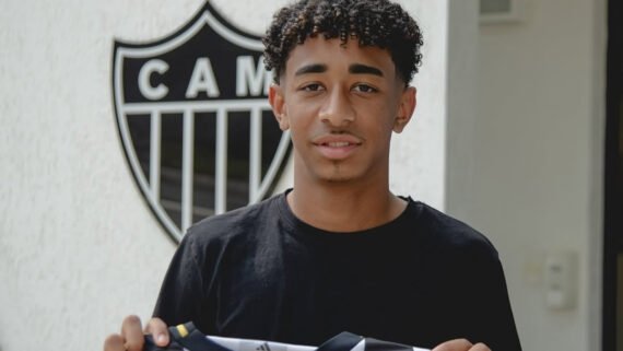 Mosquito é uma das maiores promessas do Atlético (foto: Divulgação/Atlético)