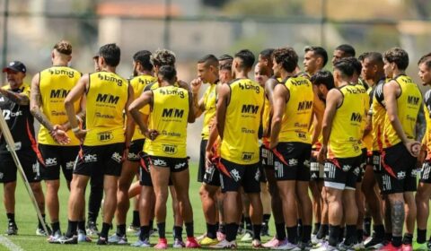 Atlético: jogador sente dores e está fora da final da Sul-Americana