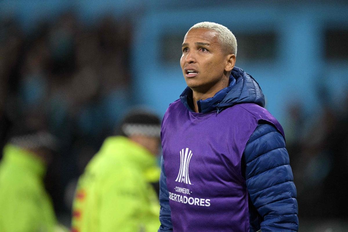 Deyverson, atacante do Fortaleza - (foto: Juan Mabromata/AFP)