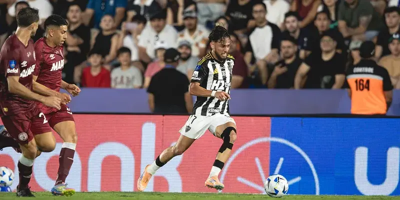 Biel se emociona e assume culpa por vice do Atlético-MG na Sul-Americana