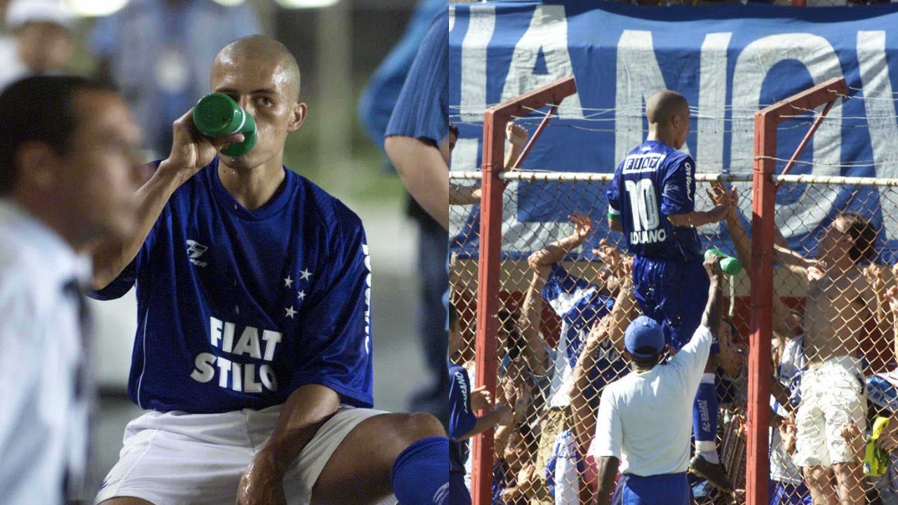 Alex, ex-camisa 10 do Cruzeiro (foto: Jorge Gontijo e Paulo Filgueiras/EM/DA Press)