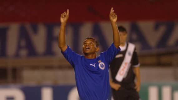 Carlinhos Bala, ex-atacante do Cruzeiro (foto: Emmanuel Pinheiro/Estado de Minas)