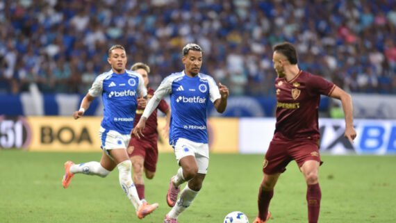 Cruzeiro mira vaga direta na Copa Libertadores de 2026 (foto: Ramon Lisboa/EM/D.A. Press)