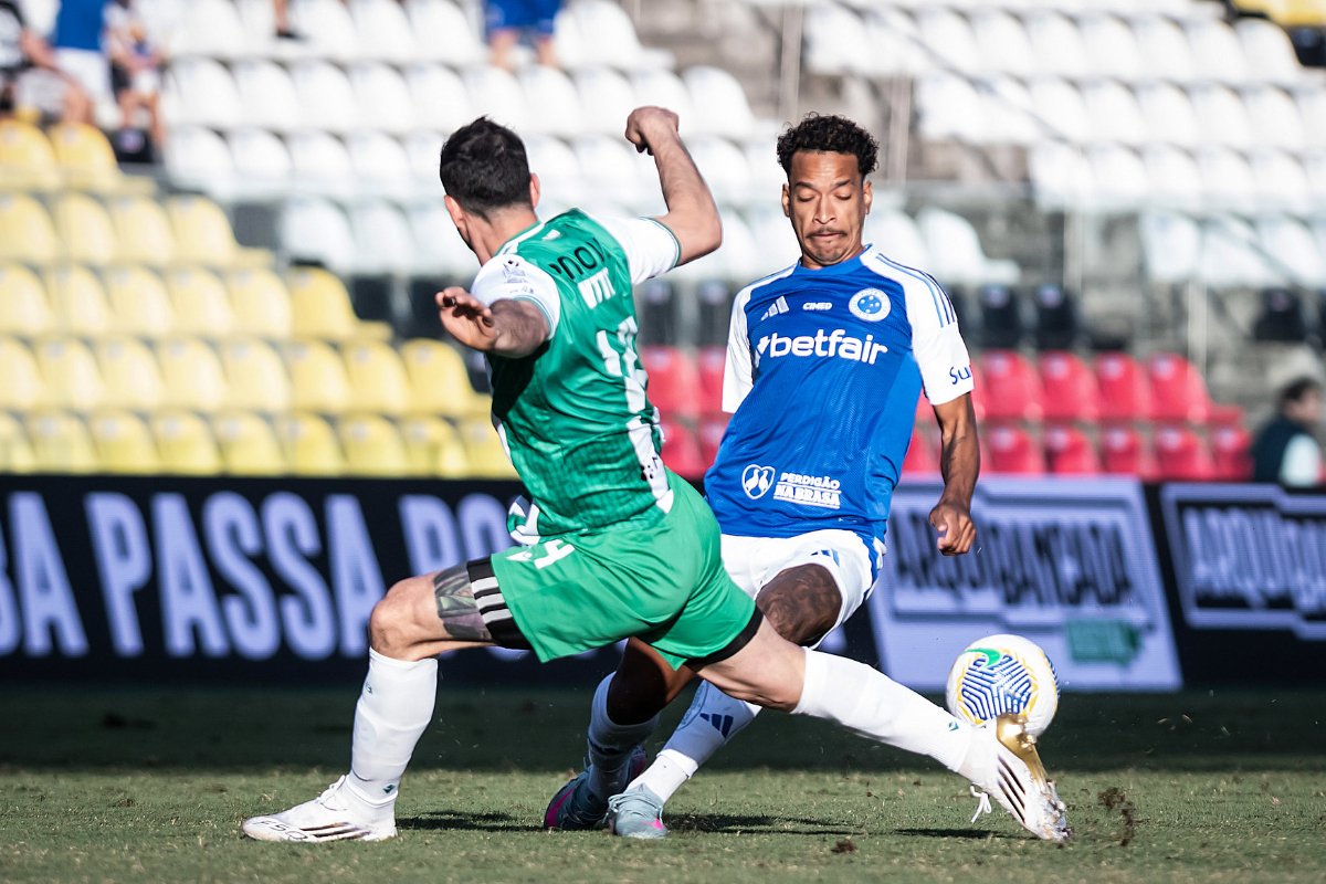 Matheus Pereira durante Cruzeiro x Banfield (foto: Divulgação/Cruzeiro)