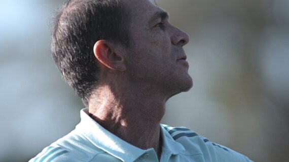 Leonardo Dias, ex-técnico do time sub-20 do Cruzeiro (foto: Gustavo Martins/ Cruzeiro)