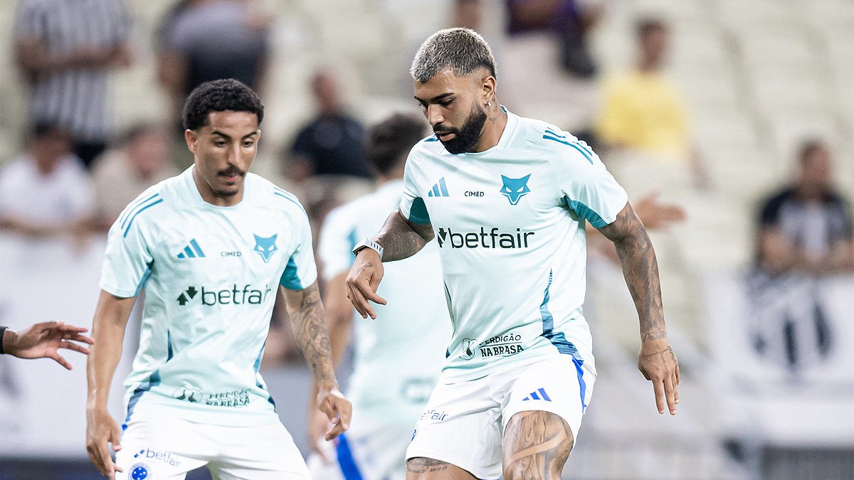 Gabigol, atacante do Cruzeiro (foto: Samuel Andrade/Cruzeiro)