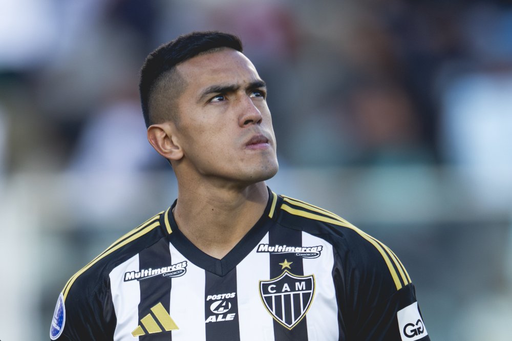 Cuello, atacante do Atlético (foto: Pedro Souza/Atlético)