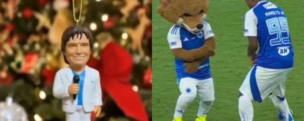 Dupla do Cruzeiro é destaque na chamada de fim de ano da Globo