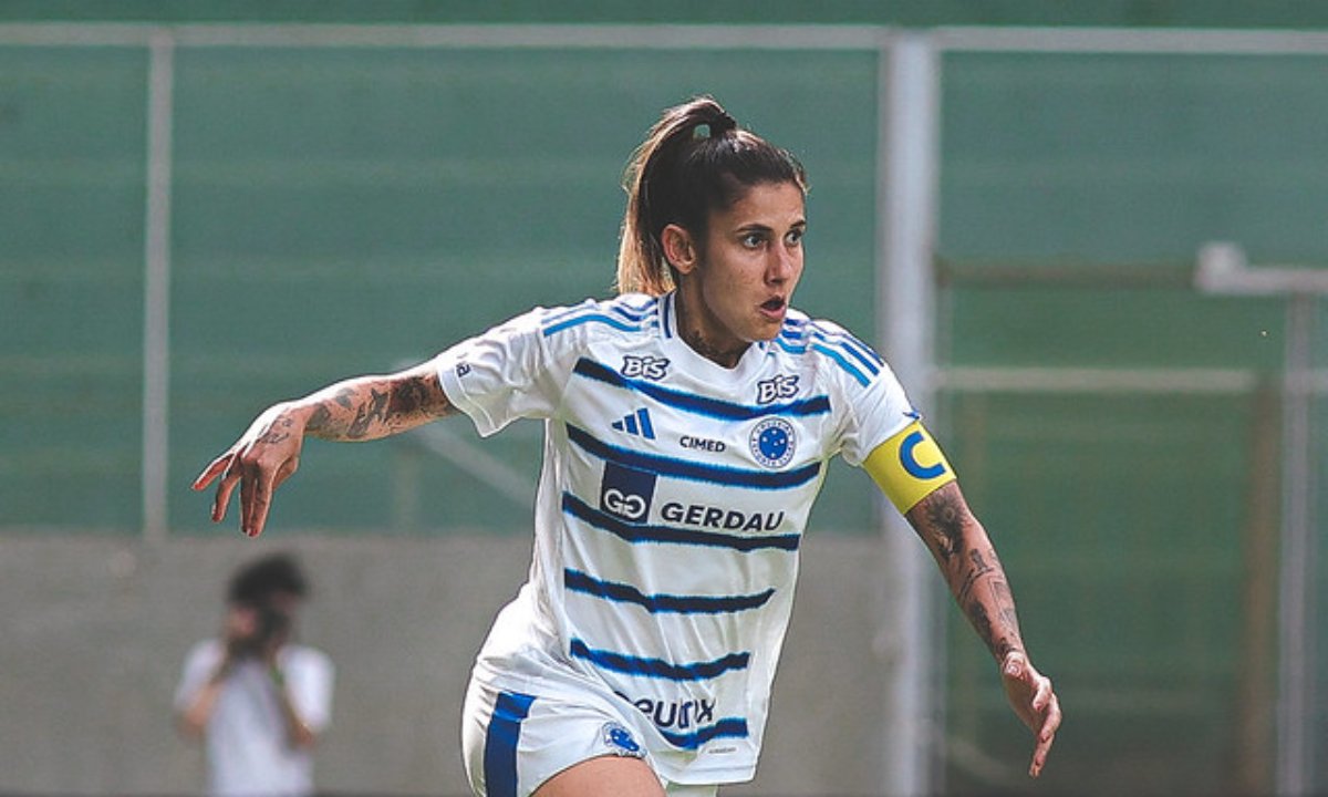 Gaby Soares, capitã do Cruzeiro (foto: Gustavo Martins/ Cruzeiro)