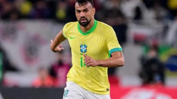 Fabrício Bruno , da Seleção Brasileira (foto: Yuichi YAMAZAKI/AFP)