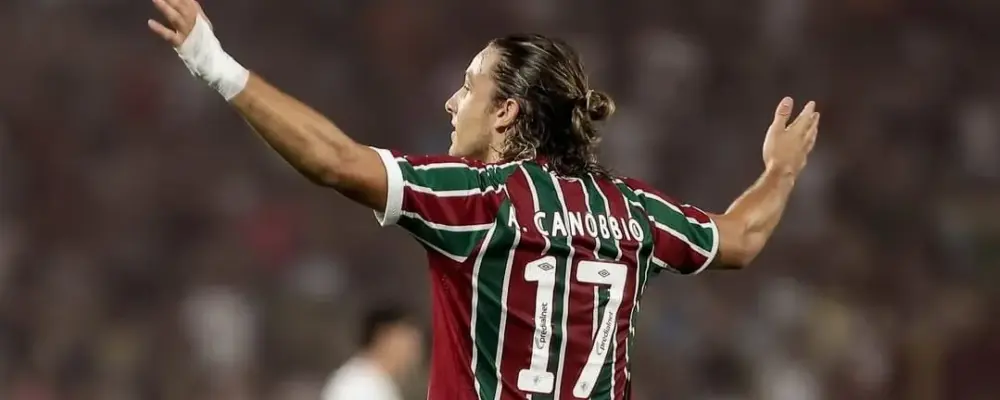 Fluminense perde Canobbio para duelo contra o Grêmio