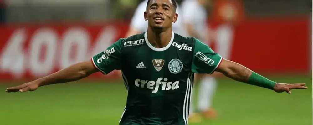 Gabriel Jesus revela desejo de voltar ao Palmeiras no futuro