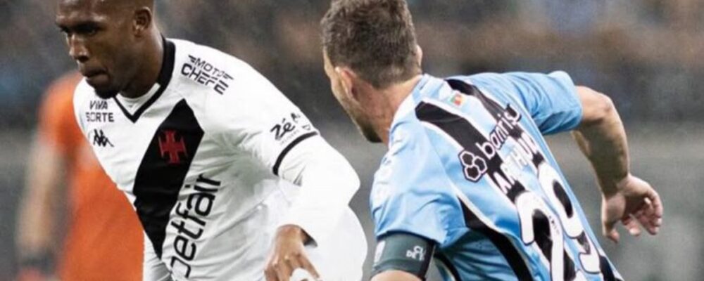 Grêmio vence Vasco, que perde a quarta seguida no Brasileiro
