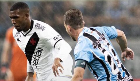 Grêmio vence Vasco, que perde a quarta seguida no Brasileiro