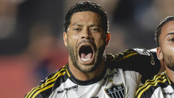 Hulk, atacante do Atlético (foto: Pedro Souza/Atlético)