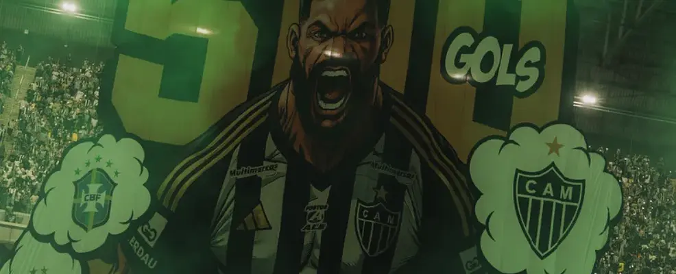 Hulk celebra 500 gols com emoção, leveza e gratidão à torcida do Atlético-MG
