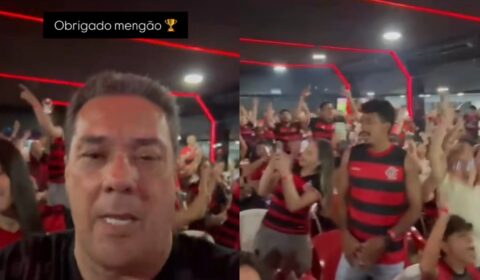 Ídolo do Palmeiras comemora título do Flamengo na Libertadores: ‘Obrigado’