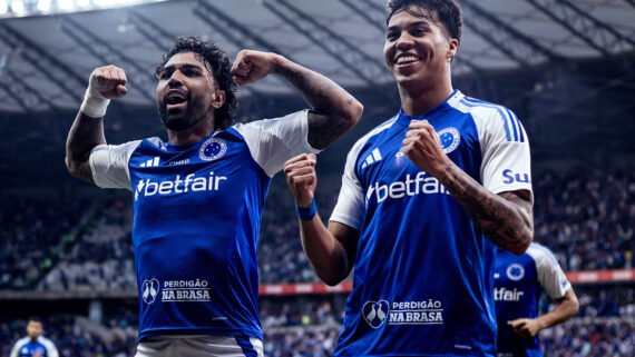 Gabigol e Kaio Jorge, atacantes do Cruzeiro (foto: Gustavo Aleixo/Cruzeiro)