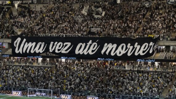 Torcida do Atlético na Arena MRV (foto: Daniela Veiga/Atlético)