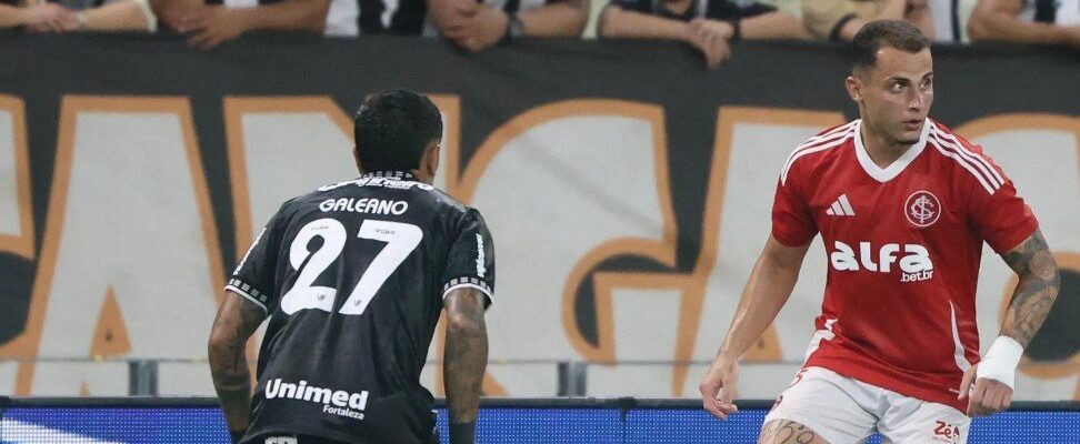 Internacional vence o Ceará e se afasta do Z4 do Campeonato Brasileiro