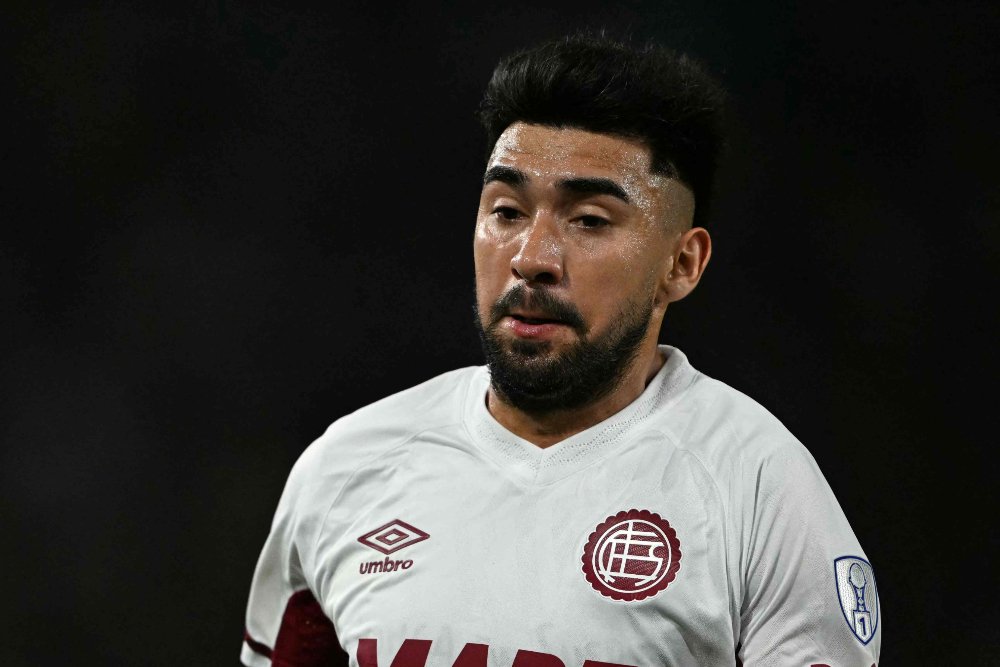 Marcelino Moreno, meia do Lanús - (foto: Mauro PIMENTEL / AFP) Marcelino Moreno, meia do Lanús - (foto: Mauro PIMENTEL / AFP)