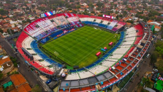 Defensores del Chaco, em Assunção - estádio que sediará a final da Copa Sul-Americana de 2025 (foto: Divulgação/X/ElDefensores)