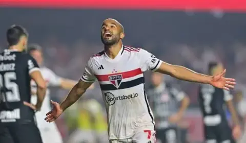 Lucas Moura vira dúvida no São Paulo para clássico na Neo Química Arena