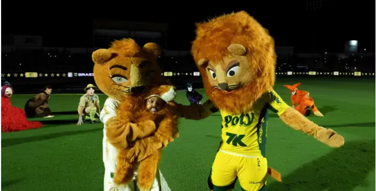 Mirassol celebra centenário com encenação inspirada em “O Rei Leão”