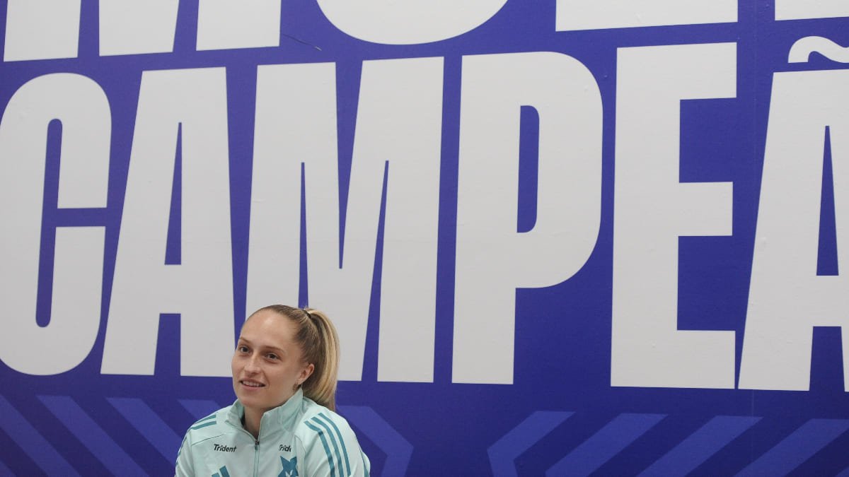 Isa Haas, zagueira do Cruzeiro, em entrevista ao No Ataque (foto: Alexandre Guzanshe/EM/D.A Press)