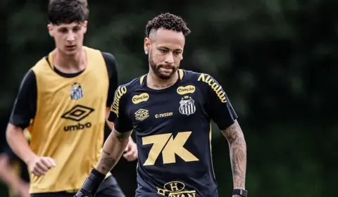 Neymar é relacionado no Santos para dura visita ao Flamengo e vira ‘salvador da pátria’