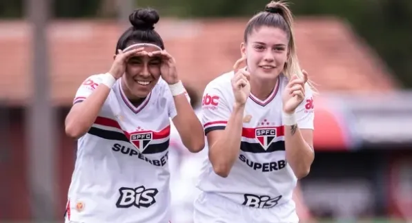 PAULISTA FEMININO: São Paulo goleia o Taubaté e dorme no G4