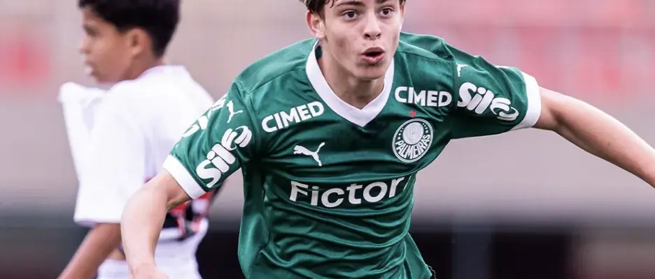 PAULISTA SUB-13: Palmeiras segura empate por 3 a 3 em Cotia e confirma o hexacampeonato