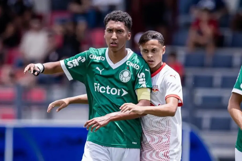 PAULISTA SUB-15: Palmeiras garante título após derrotar Bragantino (Foto: Divulgação)