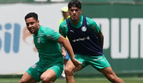 Palmeiras inicia preparação para clássico com Santos no Allianz Parque