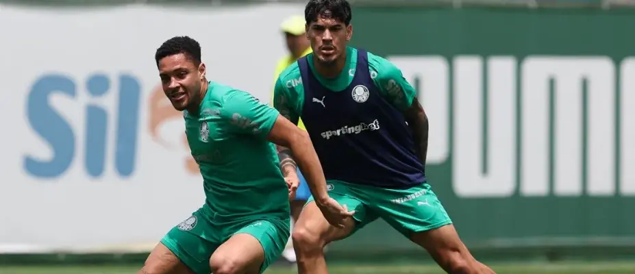 Palmeiras inicia preparação para clássico com Santos no Allianz Parque