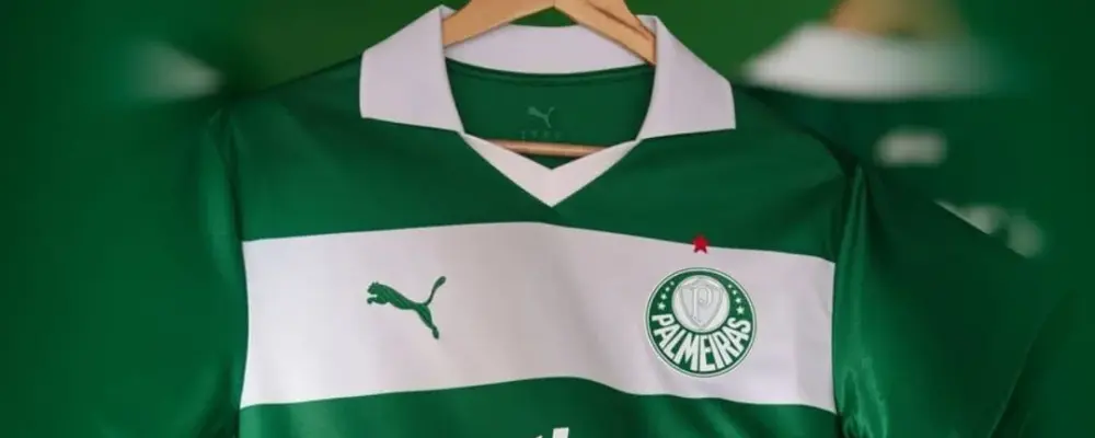 Palmeiras lança nova camisa e estreará o uniforme contra o Vitória