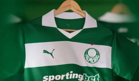 Palmeiras lança nova camisa e estreará o uniforme contra o Vitória