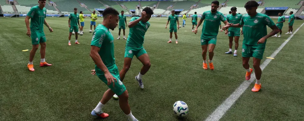 Palmeiras tenta sustentar liderança em clássico com o Santos, que joga desfalcado de Neymar