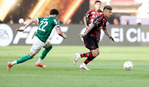 Palmeiras x Flamengo – 1º tempo de muita marcação e poucas emoções