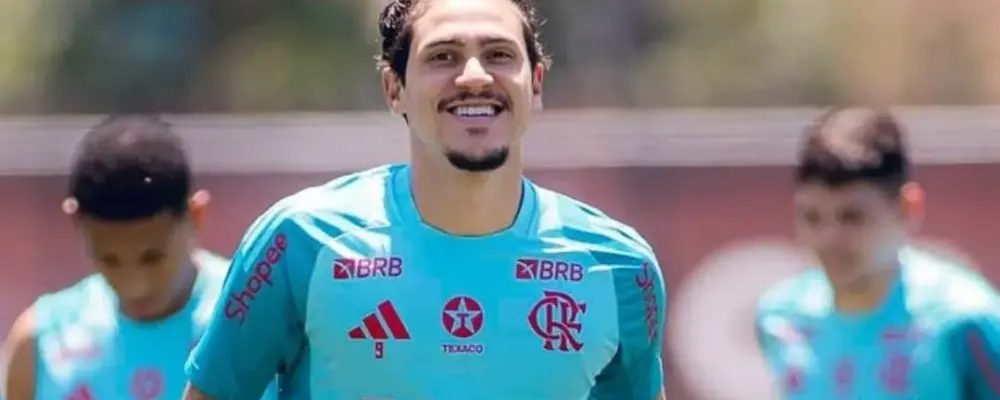Pedro treina e deve reforçar o Flamengo na final da Libertadores