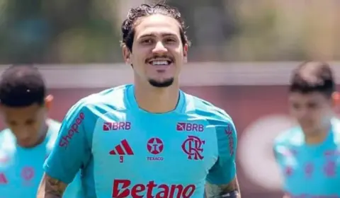 Pedro treina e deve reforçar o Flamengo na final da Libertadores
