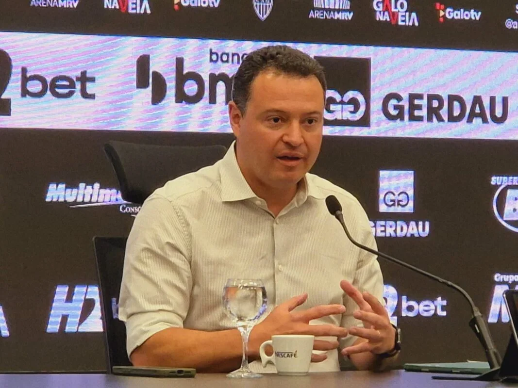 Rafael Menin, um dos principais gestores da SAF do Atlético (foto: Jair Amaral/EM/D.A Press)